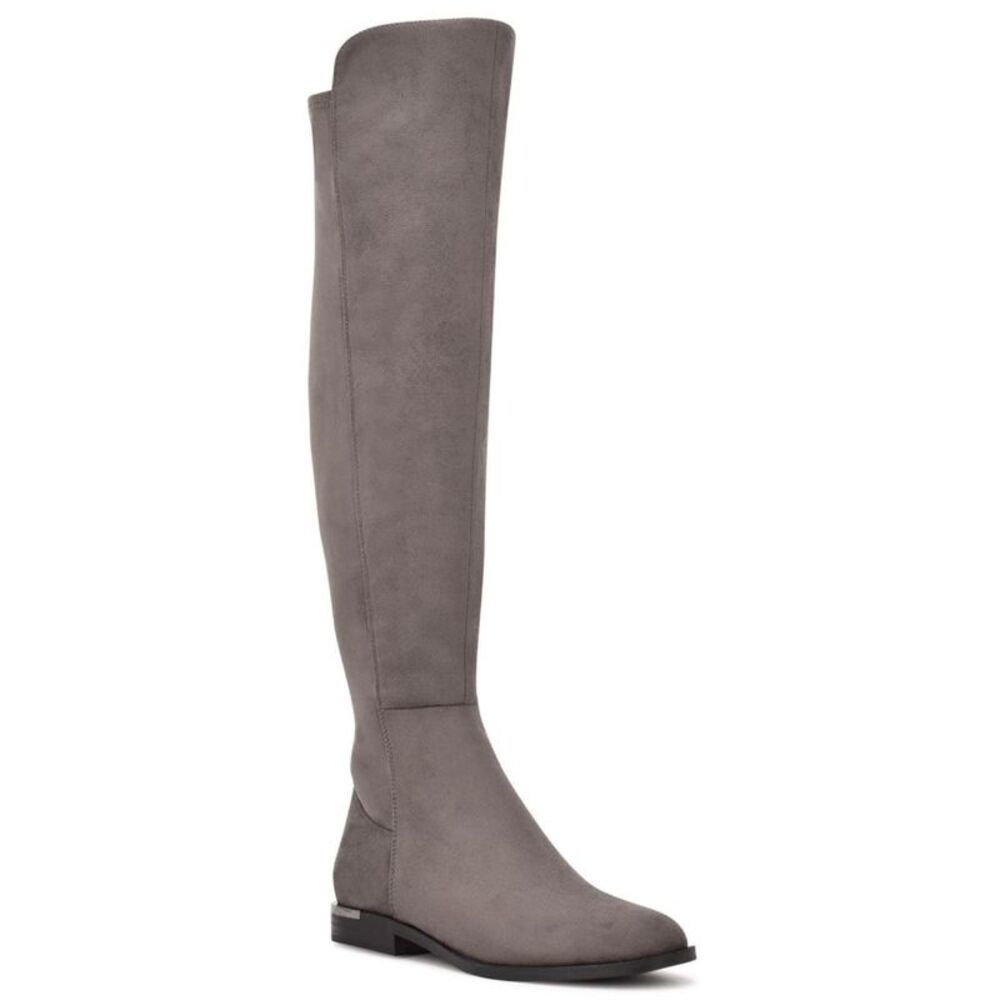 Nine West Gray Over-the-Knee Boots